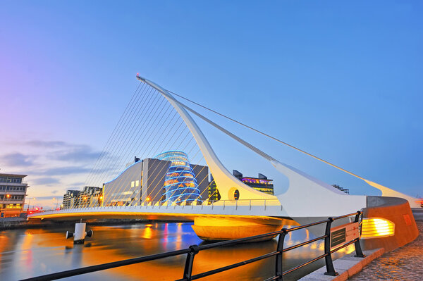 THE SAMUEL BECKETT BRIDGE