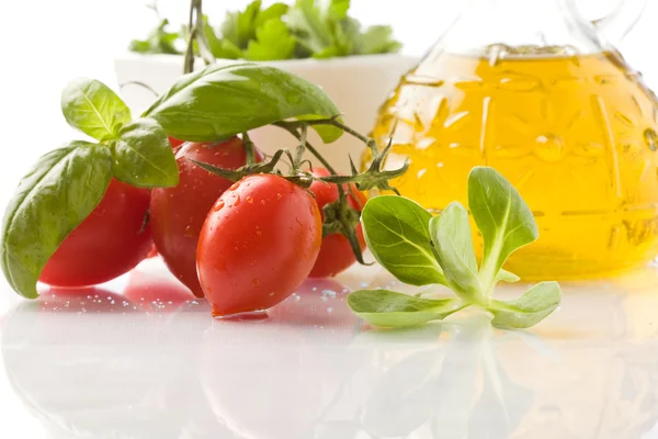 Ingrediënten voor salade — Stockfoto
