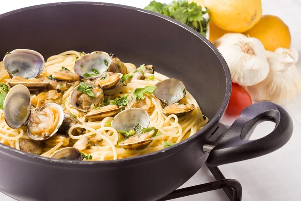 stock image Pasta with Clams