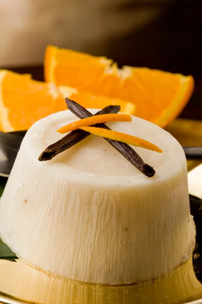 stock image Vanilla Orange Pudding