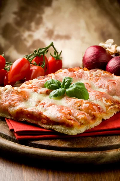 Pizza margherita — Foto Stock
