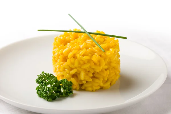 サフラン風味の risoto — ストック写真