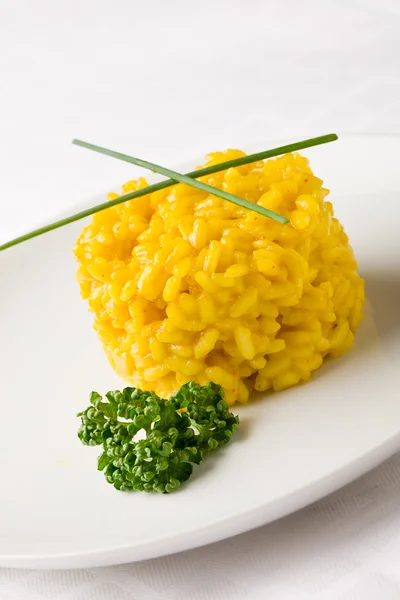 サフラン風味の risoto — ストック写真