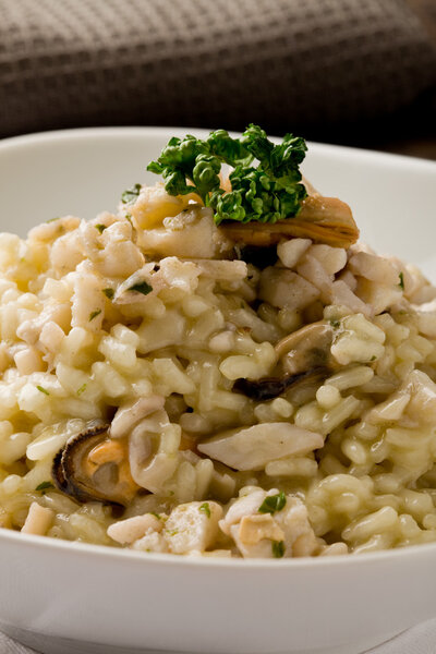 Risotto with Seafood