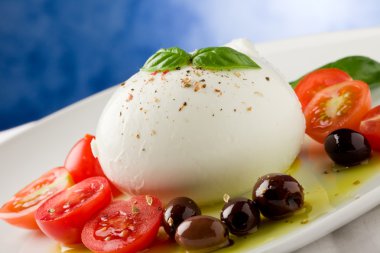 domates mozzarella salatası