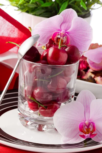 Cocktail di ciliegie 4 — Foto Stock