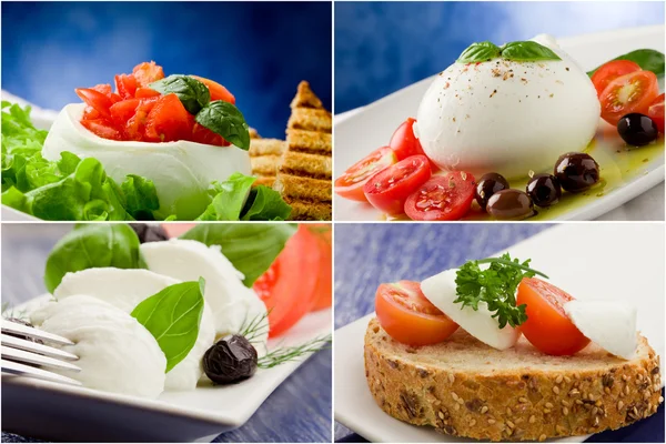 stock image Tomato Mozzarella Collage