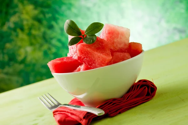 Watermeloen salade — Stockfoto