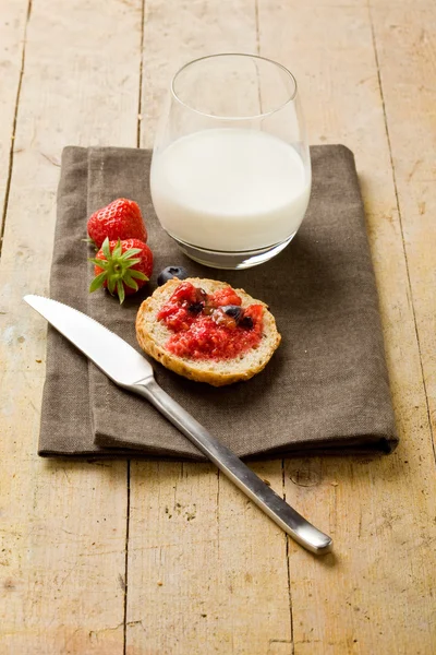Мармелад - сніданок — стокове фото