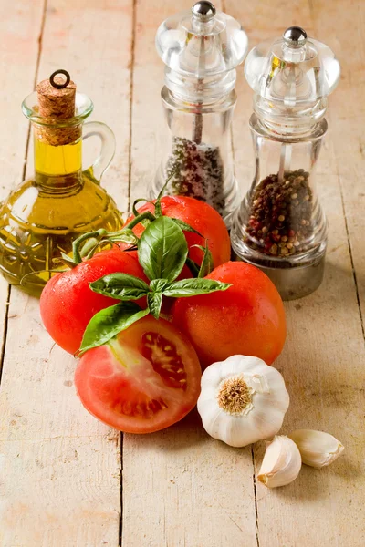 Italienska huvudingredienserna — Stockfoto