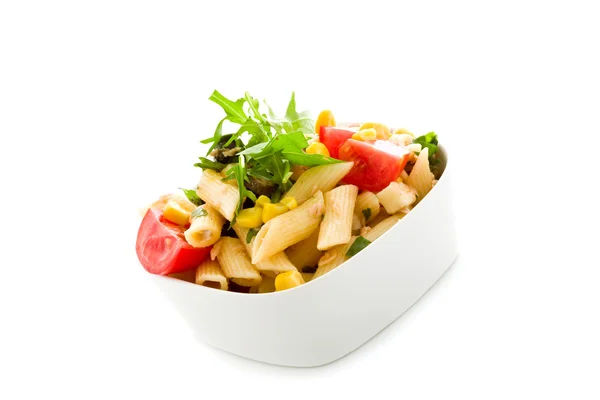Pasta Salad Isolated — Stock Photo, Image