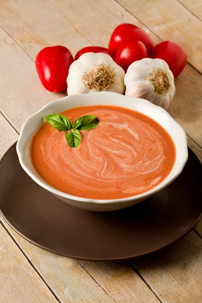 Sopa de tomate —  Fotos de Stock