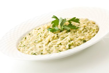 Risotto with Herbs clipart
