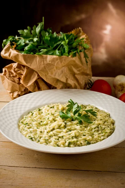 Risotto with Herbs — Stock Photo, Image