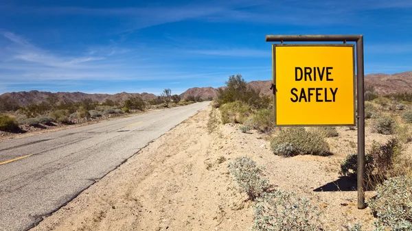 Drive Safely Sign — Stock Photo, Image