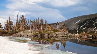 Lake Isabelle Reflections clipart