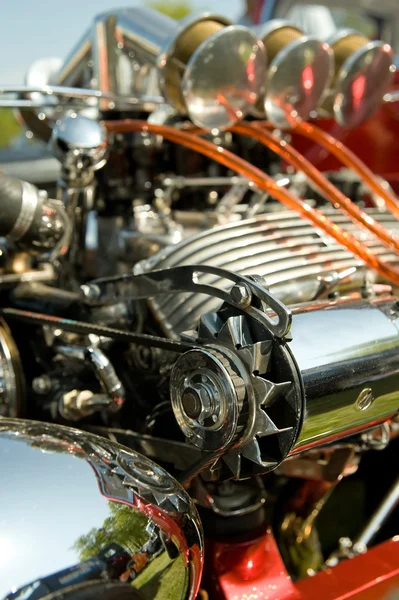 Hot-rod engine — Stock Photo, Image
