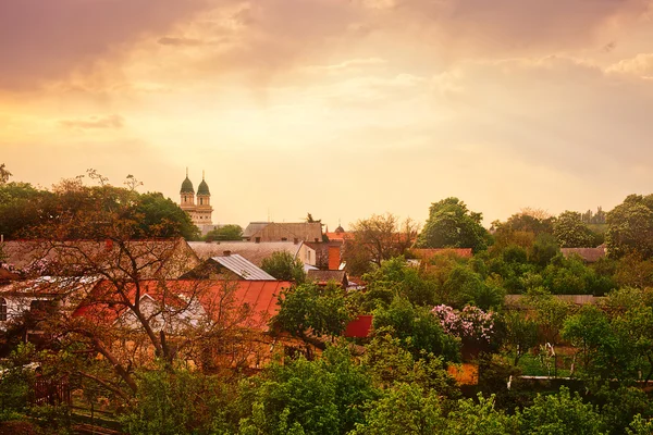 stock image Uzhgorod cityscape