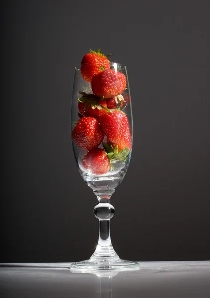 草莓杯 — 图库照片