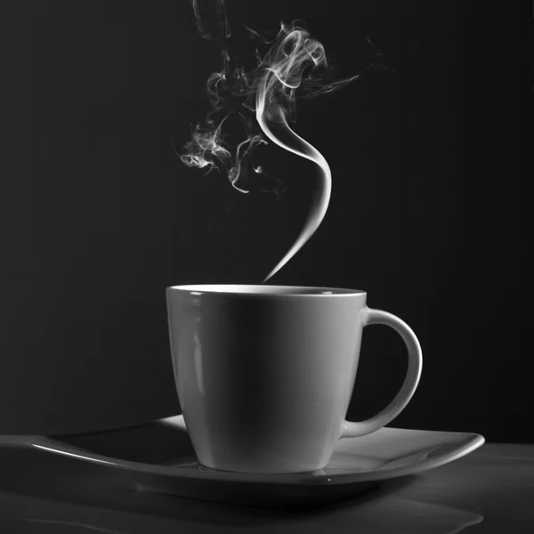 Bir fincan sade kahve. — Stok fotoğraf