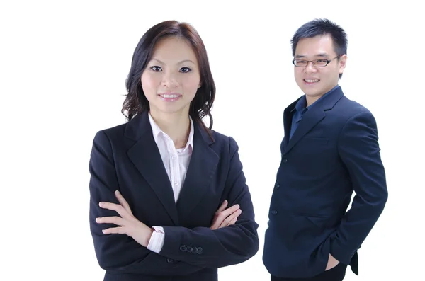 Азиатская бизнес-команда фото — стоковое фото