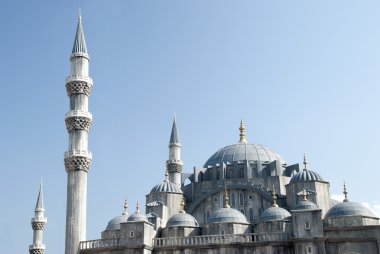 Blue mosque of turkey clipart