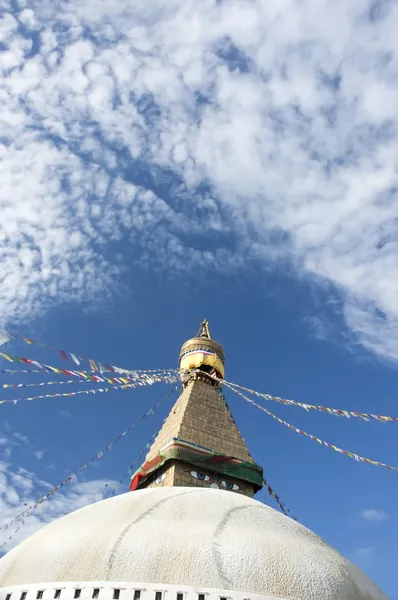 Boudhanath stupa v kathmandu Nepál — Stock fotografie
