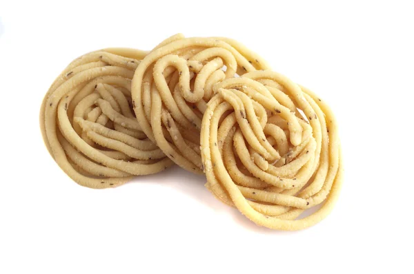 Muruku, berühmte südindische Lebensmittel — Stockfoto