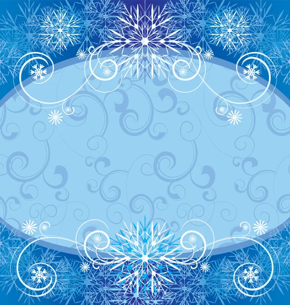 Рождественская винтажная снежинка — стоковое фото