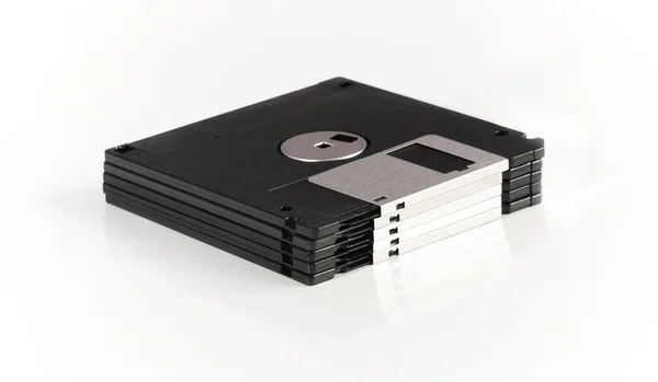 Stapel von Disketten — Stockfoto