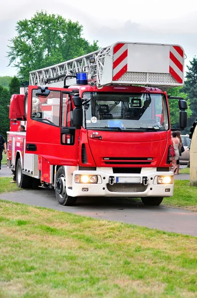 Combattere camion dei pompieri Foto Stock Royalty Free