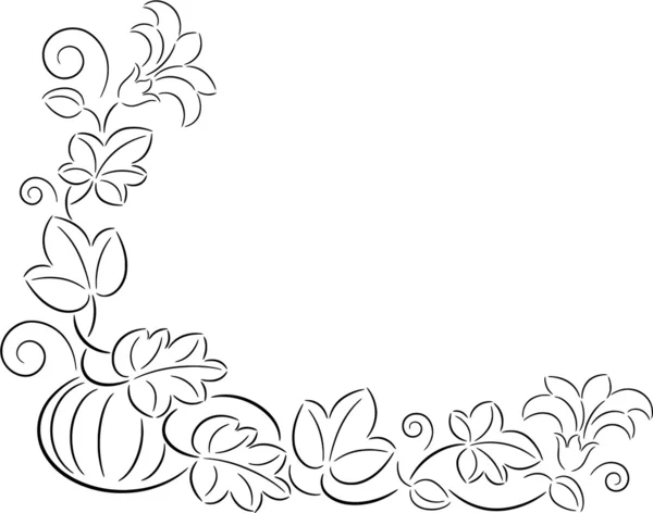 Осенняя тыква — стоковый вектор