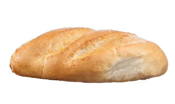 Vitt bröd på vit — Stockfoto