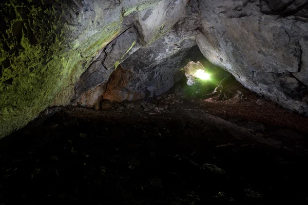 stock image Cavern in dark