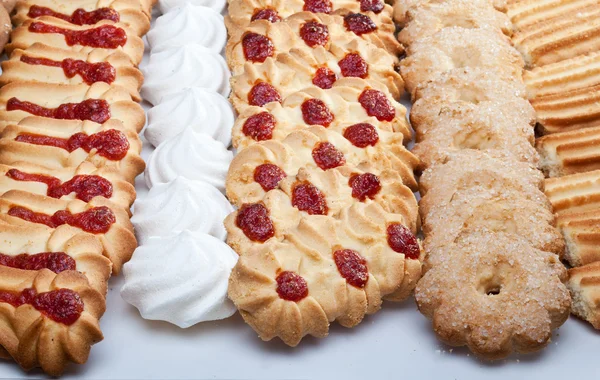 Biscoitos biscoitos prontos para comer — Fotografia de Stock
