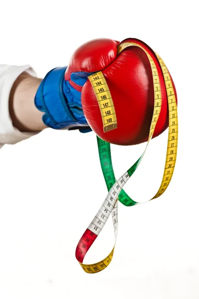 Fight with obesity — Stock Photo, Image
