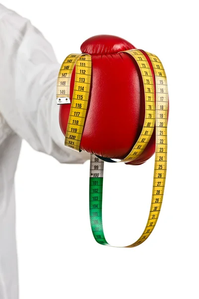 Walka z otyłością — Zdjęcie stockowe