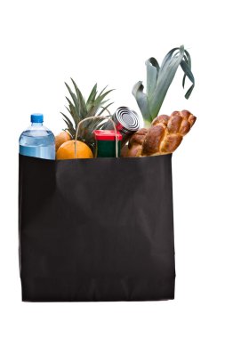 Shopping for Groceries clipart