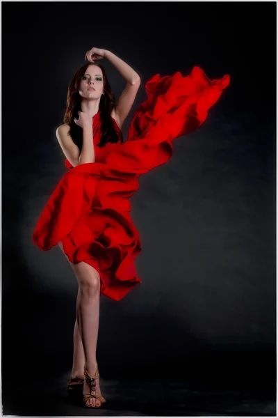 Red Dress — Stock Photo, Image