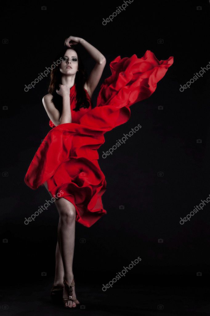 Red Dress Stock Photo by ©wacpan 6008108