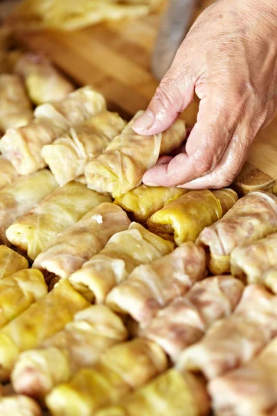 Sarmale, un piatto tradizionale rumeno — Foto Stock