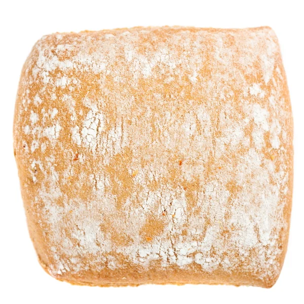 Ψημένο ψωμί σίκαλης με το αλεύρι στην κορυφή — Φωτογραφία Αρχείου