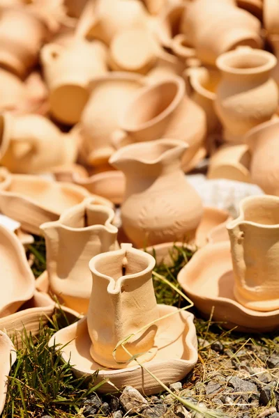 Ceramiche a Horezu, Romania — Foto Stock