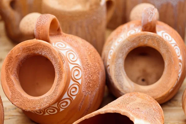 Керамічного посуду в Хорезу, Румунія — стокове фото