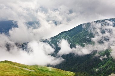 Romanya parang Dağları ile peyzaj