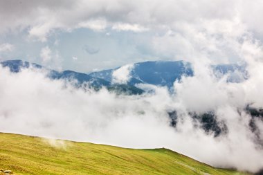 Romanya parang Dağları ile peyzaj