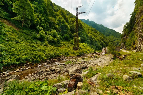 Dolina latoritei, góry Rumunii — Zdjęcie stockowe