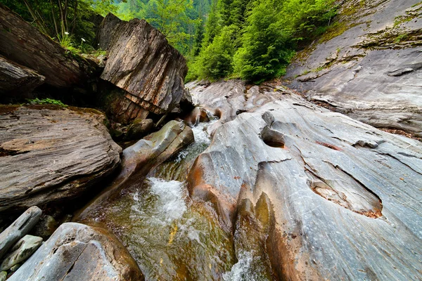 Valle de Latoritei en Rumania montañas — Foto de Stock