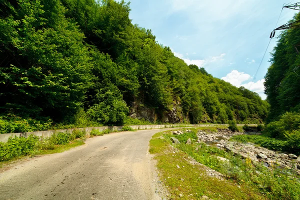 Valle Latoritei in Romania montagne — Foto Stock
