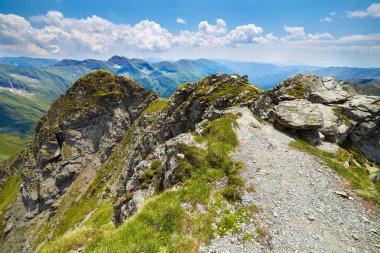 Romanya Dağları ile fagaras manzara